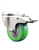 Service Caster #20 Series stainless steel swivel caster with brake and 3 inch Green polyurethane wheel. These casters are ideal for commercial kitchens, food processing, carts, equipment, and DIY project requiring regular wash down or in wet areas. 