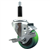 Service Caster 7/8 inch expanding stem 316 stainless steel swivel caster with a 3 inch green polyurethane wheel and a brake. Featuring stainless steel components, these casters are ideal for any equipment with round or square tube legs.