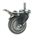 3" Stainless Steel Swivel Caster with Polyurethane Tread and Total Lock