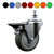 Brake Caster with Polyurethane Wheel