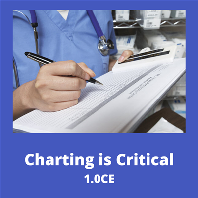 Charting is Critical - 1.0 CEs $25.00