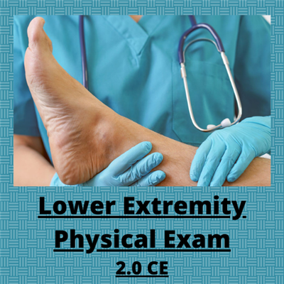 Lower Extremity Physical Examination Training Training Video