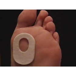 1/8" Adhesive Felt Protective Pads For Feet - 100 Count