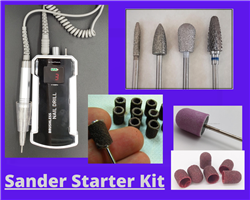 photo of basic sander dremel tool kit.