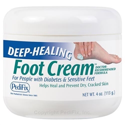 Pedifix Deep Healing Foot Cream nourishes, moisturizes and helps combat the signs of aging with natural ingredients.