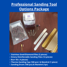 Professional Foot & Nail Sanding Tool Package for Foot Care