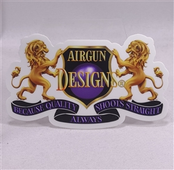 Sticker AGD Lions Logo 2020 AGD 5"X3" - One Sticker