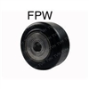 NEW CROWN FORKLIFT POLY WHEEL ASSEMBLY 077314