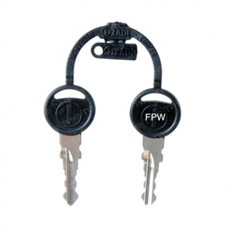 NEW TENNANT REPLACEMENT SET OF 2 KEY 1017696