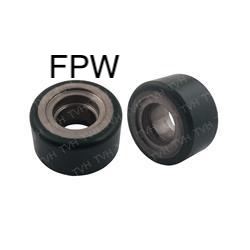 NEW CROWN FORKLIFT POLY WHEEL 5.00 X 2.88 115032-301-THO
