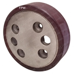 NEW CROWN FORKLIFT POLY WHEEL 8 1/2 x 2 11/16 118447-020