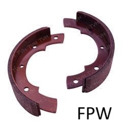 NEW HYSTER FORKLIFT BRAKE SHOE SET 1198822