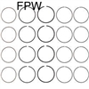 NEW KOMATSU FORKLIFT PISTON RING SET 12033-AE003
