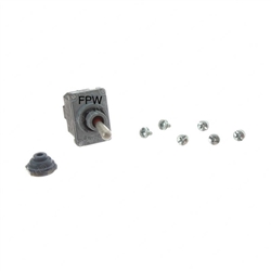 Replacement DPDT Toggle Switch with Rubber Boot for Genie Aerial Lifts 128201