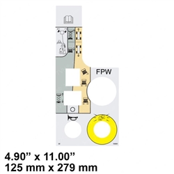 NEW SKYJACK CONTROL BOX DECAL 156885