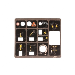 NEW JLG CONSOLE LID DECAL 1702285