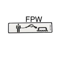 NEW JLG LANYARD ATTACH DECAL 1704277