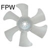 NEW KUBOTA FORKLIFT COOLING FAN 17218-74110