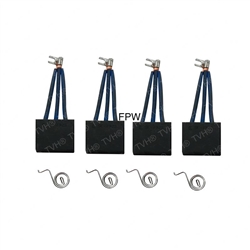 NEW CLARK FORKLIFT BRUSH SPRING KIT SET OF 4 W/SPRINGS 1813126