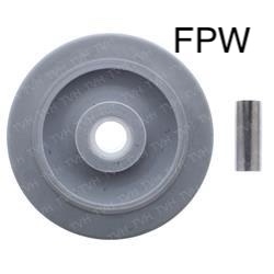 NEW TENNANT WHEEL 3X0.8X.875 222066