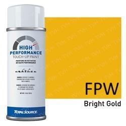 Replacement Bright Gold OEM-Match Aerosol Spray Paint for Yale Forklifts 23433