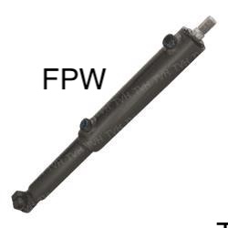 NEW CLARK POWER STEERING CYLINDER 2386197