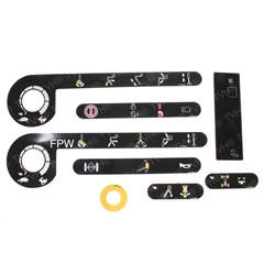 NEW JLG PLATFORM CONSOLE DECAL KIT 2910866