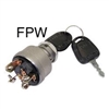 NEW CROWN FORKLIFT SWITCH ASSY KEY IGNITION 301409-00034