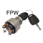 NEW CROWN FORKLIFT SWITCH ASSY KEY IGNITION 301409-00034