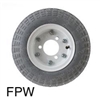 NEW POWERBOSS 4.10/3.50-6 WHEEL+TIRE 320902