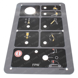 NEW JLG GROUND CONTROL NAMEPLATE 3252351