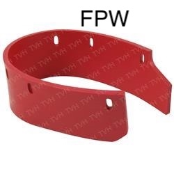 NEW POWERBOSS RED GUM RIGHT SIDE SKIRT 3308774