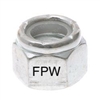 NEW POWERBOSS 3/8 LOCK NUT PLASTIC 3400079