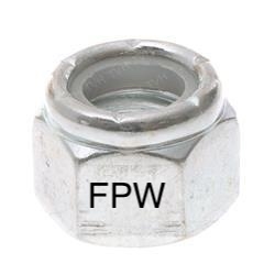 NEW POWERBOSS 3/8 LOCK NUT PLASTIC 3400079