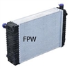 NEW HYSTER FORKLIFT PLASTIC/ALUM RADIATOR 4136464