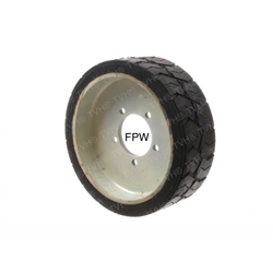 NEW JLG RUBBER TREADED MOULD ON WHEEL 4860180