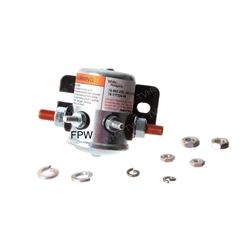 NEW ALLIS CHALMERS FORKLIFT ENG SOLENOID 1OO AMP CURVED BRACKET 4913135