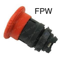 NEW UPRIGHT 40MM RED BUTTON 501867-000