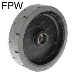 NEW UPRIGHT MOLD ON WHEEL 30X5X76 NON MARKING WHEEL 505012-000
