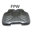 Replacement Caterpillar Forklift Black Vinyl Seat Bottom Cushion 51106720