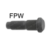 NEW BOBCAT ROUND HEAD WHEEL BOLT 6709170
