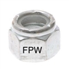 NEW POWERBOSS 3/8 LOCK PLASTIC NUT 711380