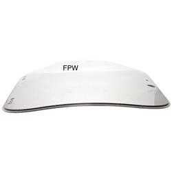 NEW BOBCAT 2 HOLE POLYCARBONATE WINDOW 7155308