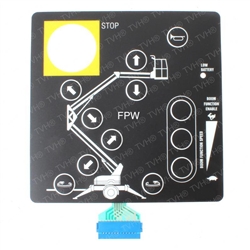 NEW GENIE DECAL PLATFORM PANEL TMZ34 2000 76097