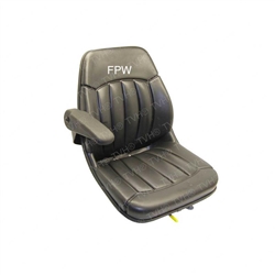 NEW TENNANT VINYL W/ ARMREST SEAT 77235