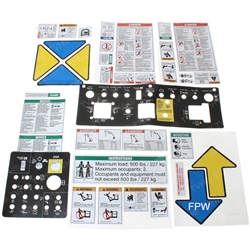 NEW GENIE DECAL KIT 82001