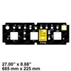 NEW GENIE PLATFORM CONTROL PANEL DECAL 82238