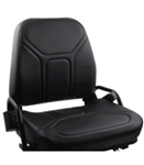NISSAN FORKLIFT BLACK VINYL SEAT WITH SEAT SWITCH 87000-8G200