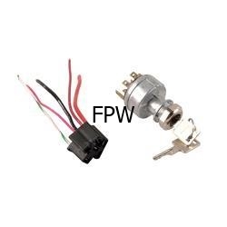 Cushman 4-Blade Keyed Electrical Ignition Switch Assembly 886780