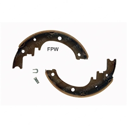 NEW YALE FORKLIFT BRAKE SHOE SET WITH PIN AND CLIP 900094834